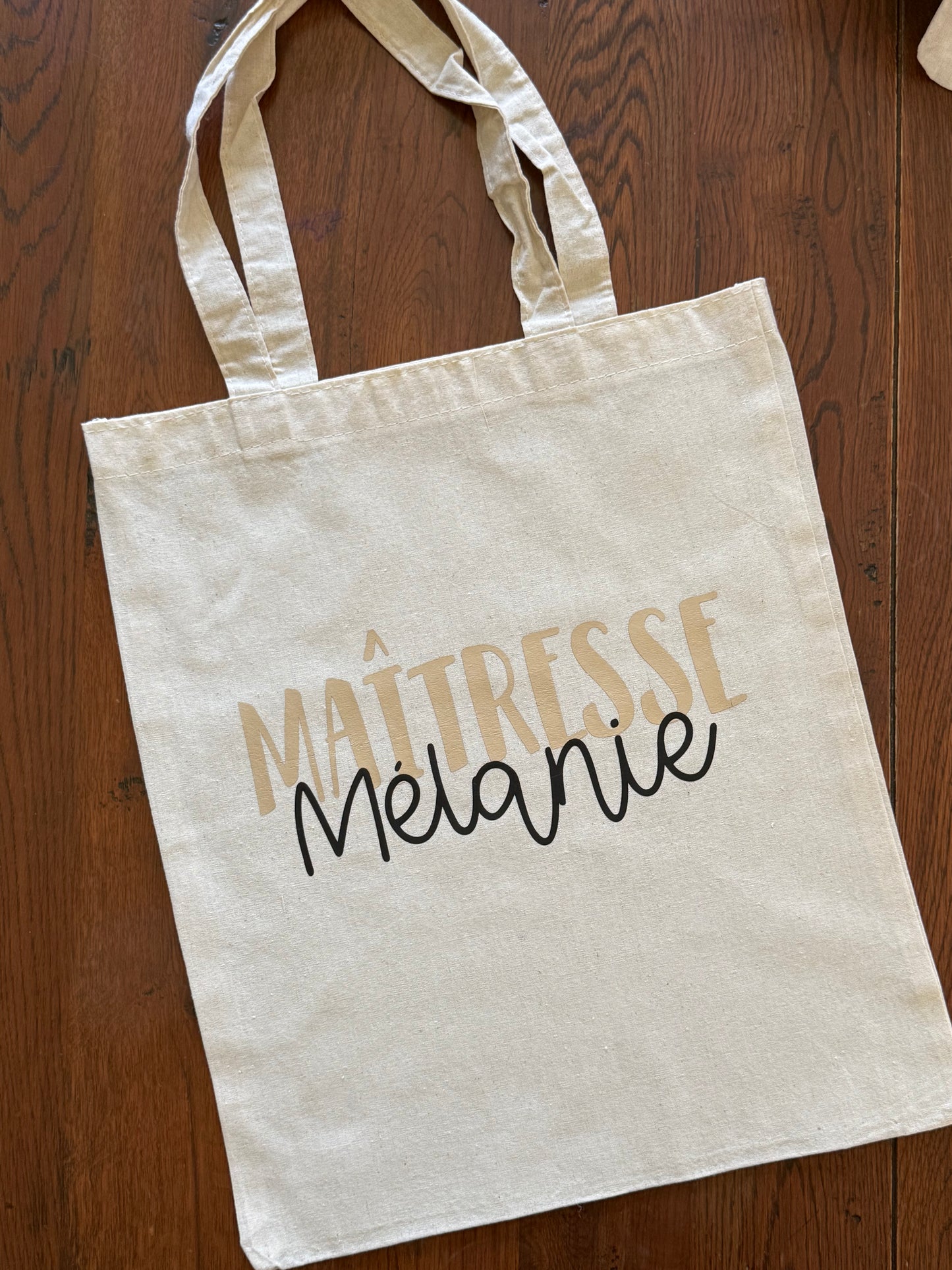 Tote Bag Maitresse - Collection teacher