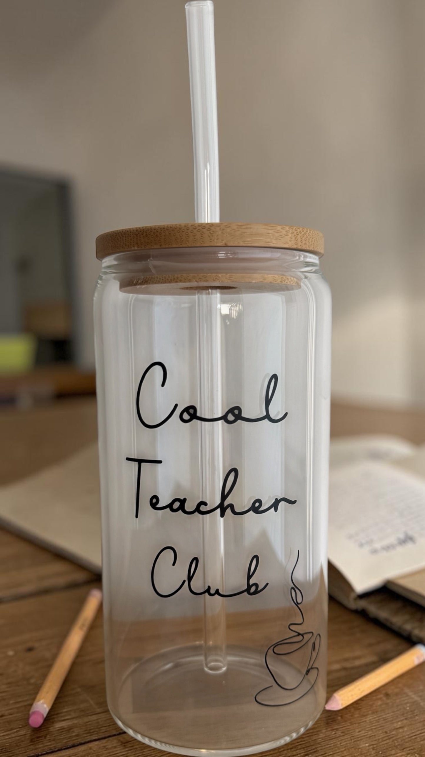Verre Cup Personnalisé Maîtresse, ATSEM ou Nounou