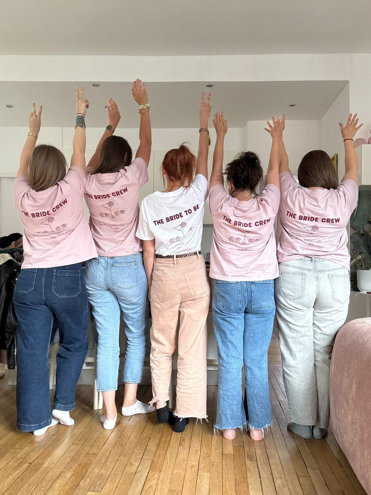 T-shirt Bride To Be Personnalisé EVJF