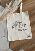Tote Bag Personnalisé avec Dessin d'Enfant | Cadeau Unique pour Papa, Maman, Mamie et Papy