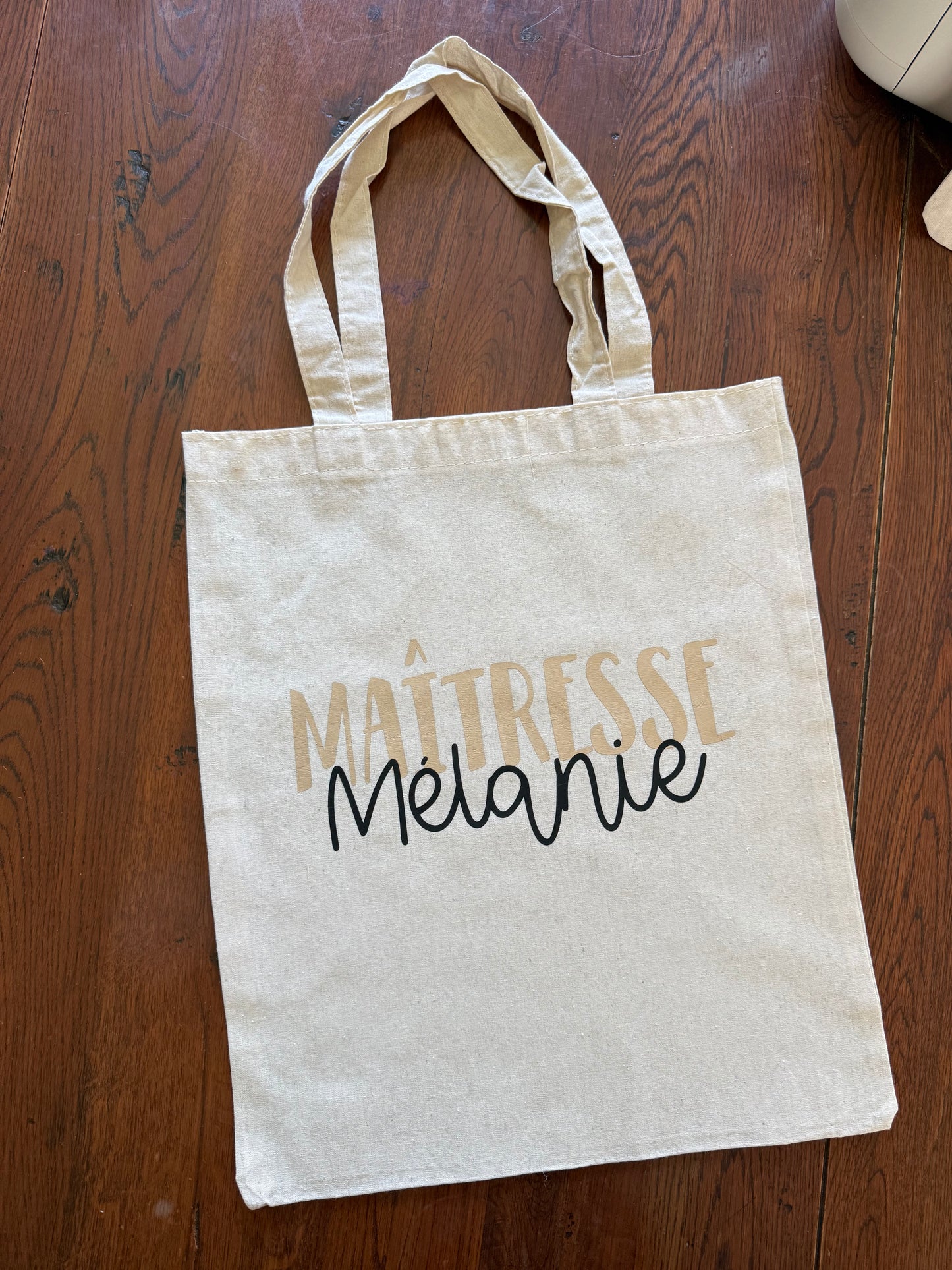 Tote Bag Maitresse - Collection teacher