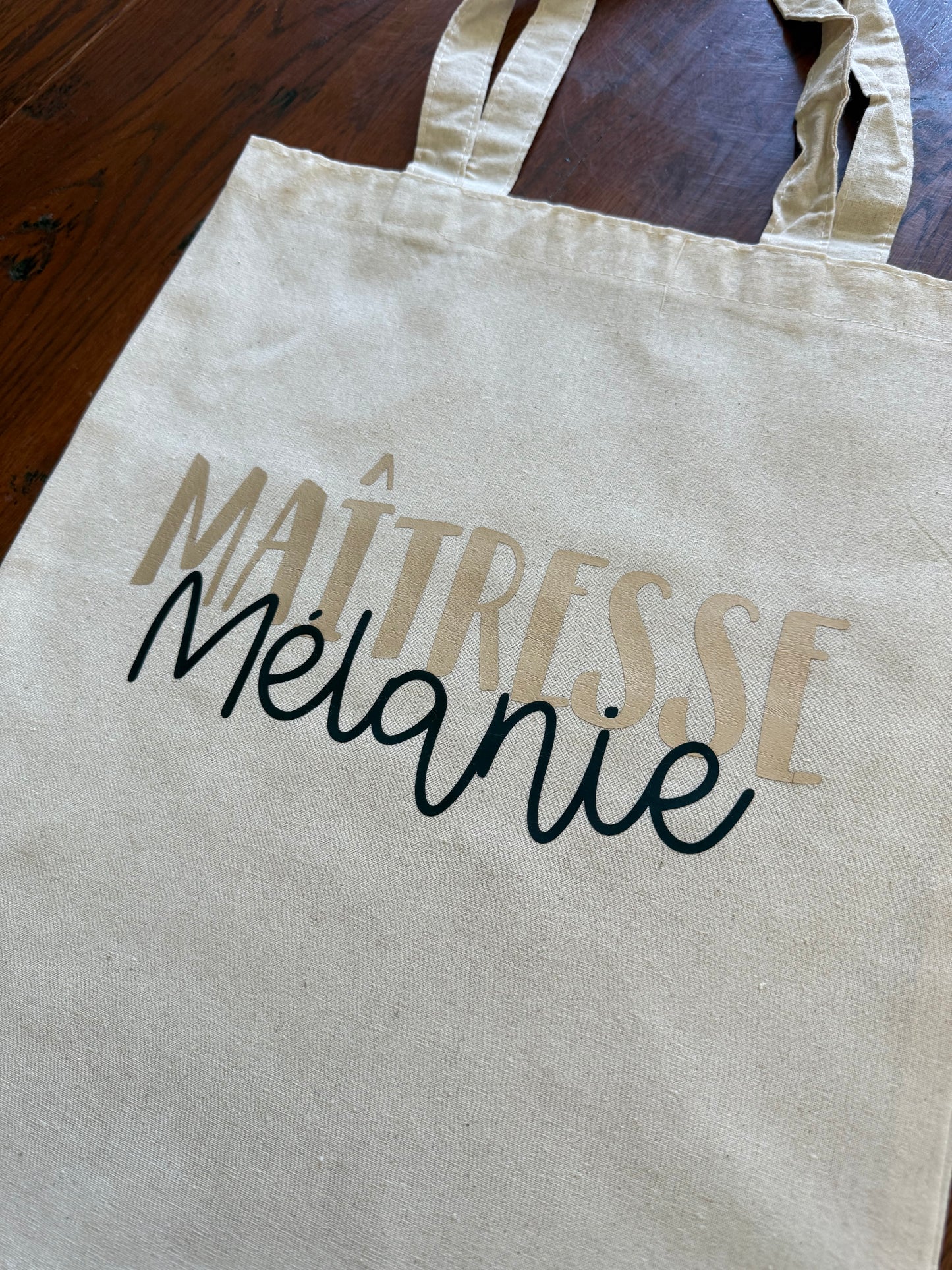 Tote Bag Maitresse - Collection teacher