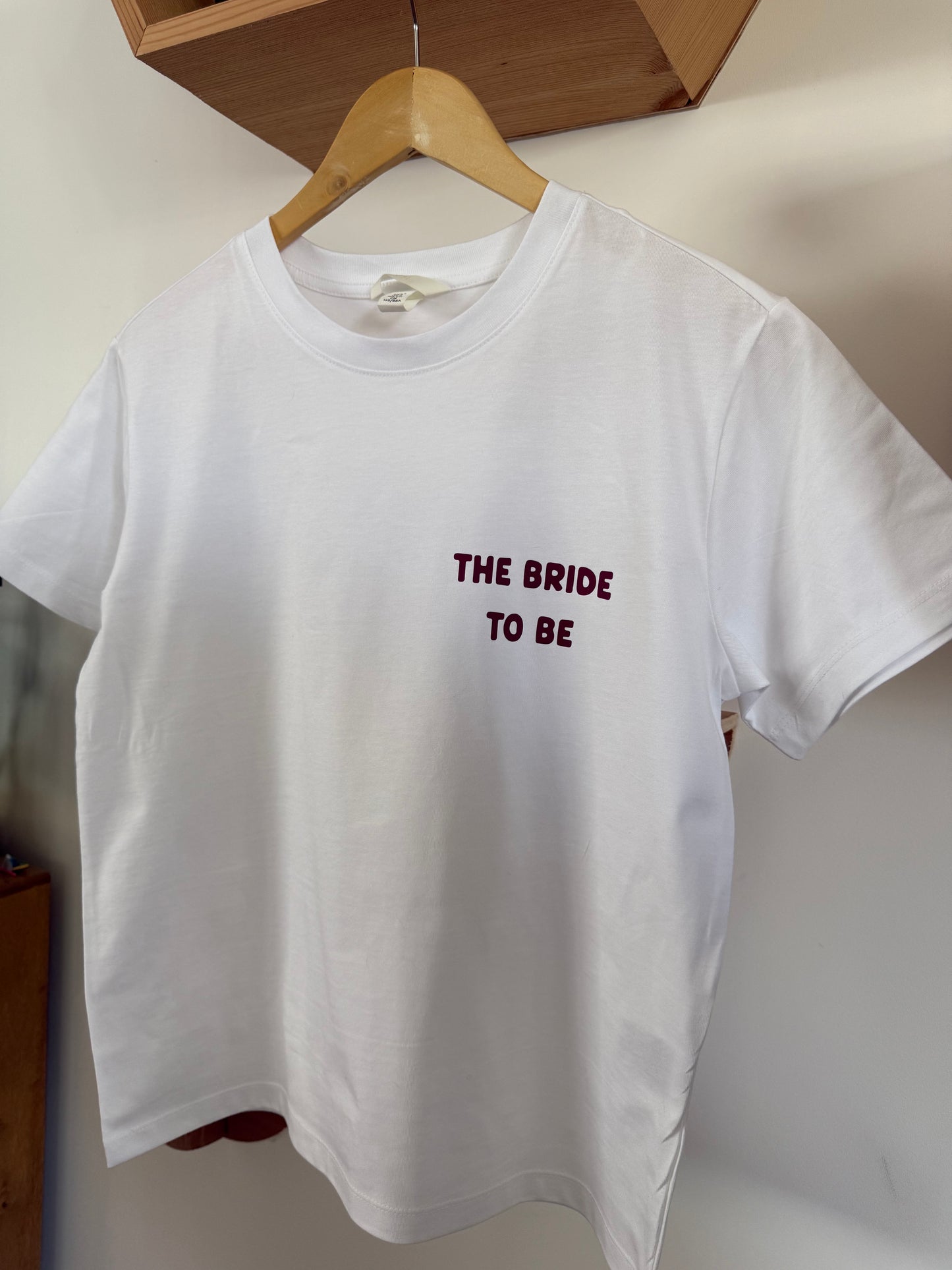 T-shirt Bride To Be Personnalisé EVJF