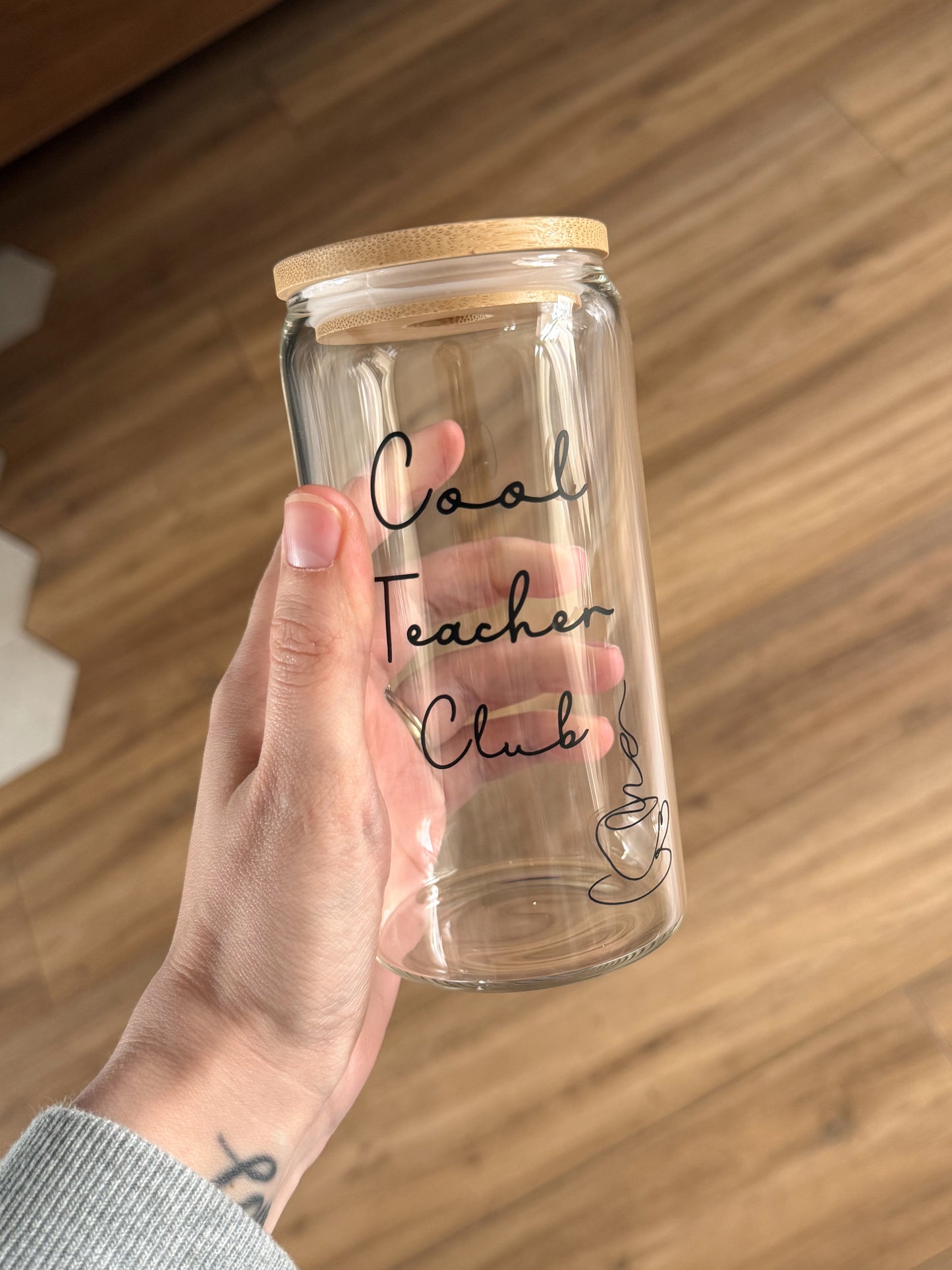 Verre Cup Personnalisé Maîtresse, ATSEM ou Nounou