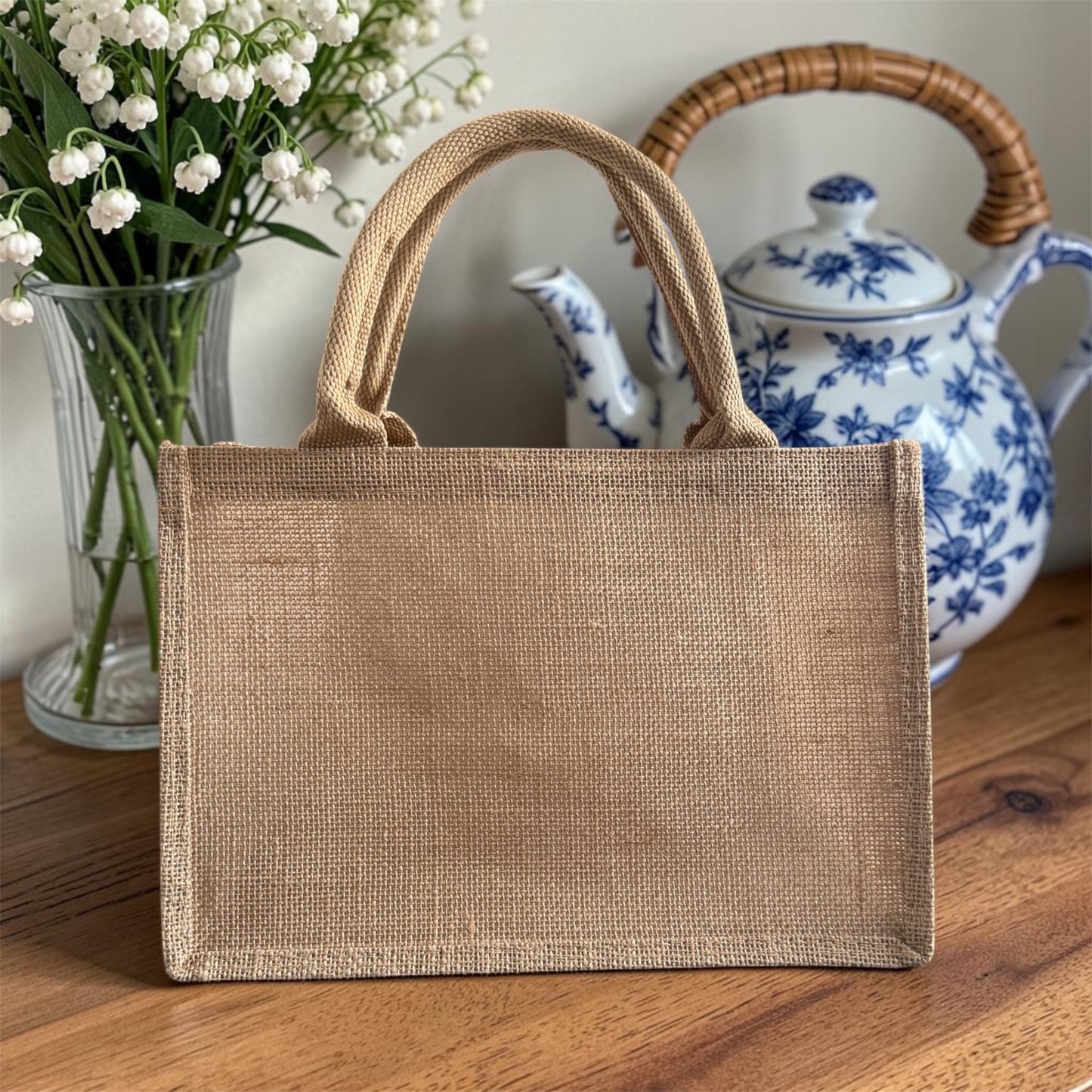 Sac Cabas Personnalisé en Jute – Création 100 % Unique