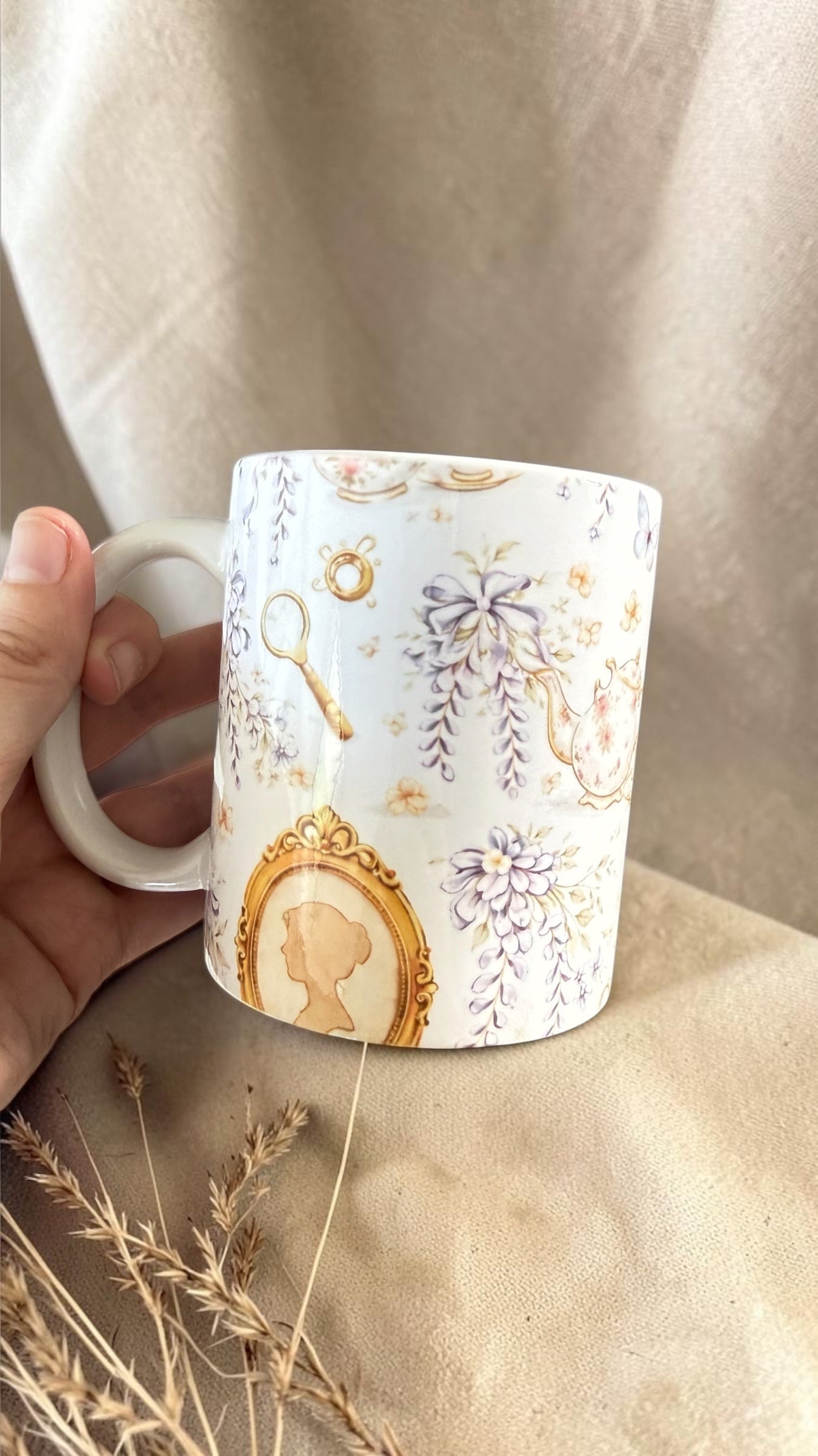 Mug Bridgerton – Tasse en céramique romantique 325 ml