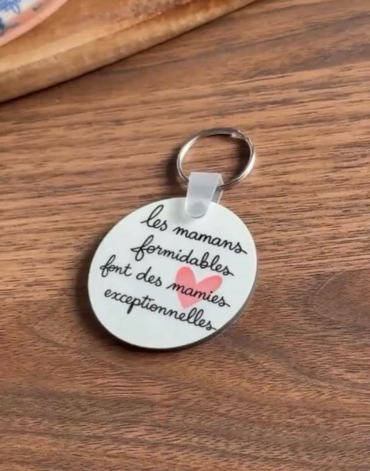 Porte-clef - 100% personnalisé